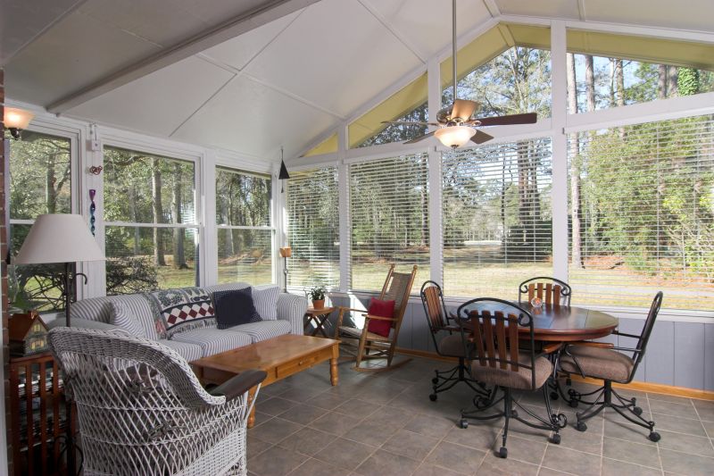 Sunroom with Floor-to-Ceiling Windows